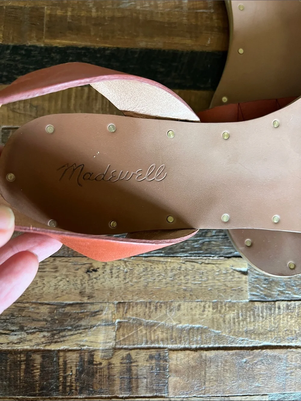 Madewell open toe